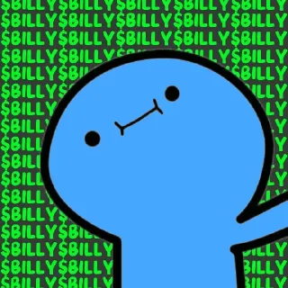 💙 emoji BILLY Telegram sticker 19 of 19