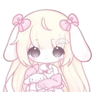 🌟 emoji Pookie Girl :: @Tomioka1314 Telegram sticker 11 of 30