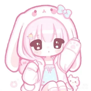 🌟 emoji Pookie Girl :: @Tomioka1314 Telegram sticker 12 of 30