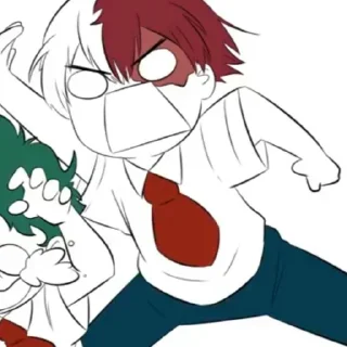 ❄️ emoji Todoroki Shoto Telegram sticker 24 of 120