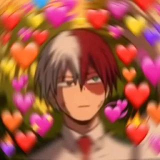 ❄️ emoji Todoroki Shoto Telegram sticker 6 of 120