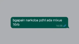Sticker from mixue