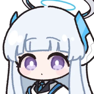 👩 emoji 蔚蓝档案！ @zhaxia_cn Telegram sticker 10 of 16