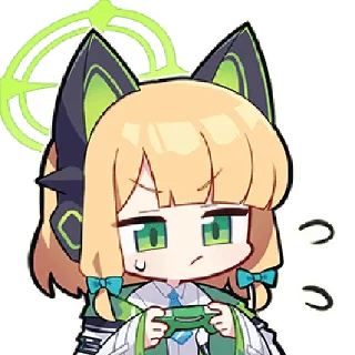 🚫 emoji 蔚蓝档案1 @zhaxia_cn Telegram sticker 17 of 112