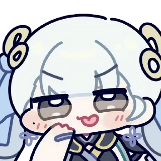 🌊 emoji Wuthering Waves Animated // @Anime_Sticker_noob Telegram sticker 21 of 28