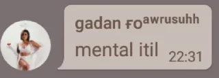 💋 emoji gadan bersabda Telegram sticker 9 of 10