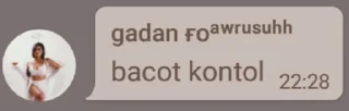 💋 emoji gadan bersabda Telegram sticker 7 of 10