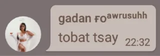 💋 emoji gadan bersabda Telegram sticker 10 of 10