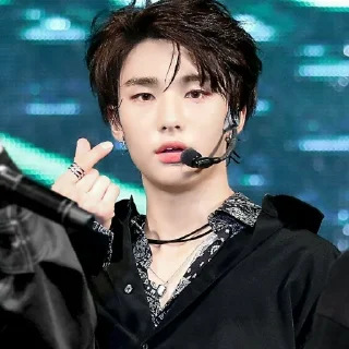👻 emoji Lio as Hyunjin Telegram sticker 15 of 25