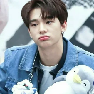 👻 emoji Lio as Hyunjin Telegram sticker 11 of 25