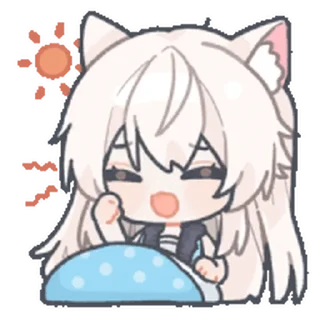 Sticker from 天才猫猫明风风 @camiyoru
