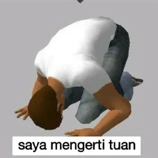 🙏 emoji Kocak Telegram sticker 23 of 47