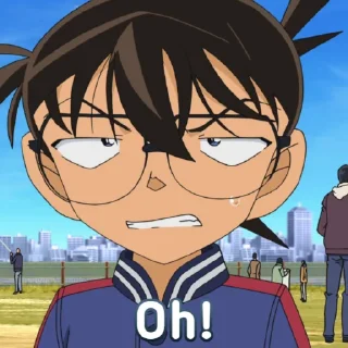 😲 emoji CONAN EDOGAWA 2 Telegram sticker 8 of 120