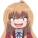 😜 emoji Aisaka Taiga Telegram sticker 5 of 33