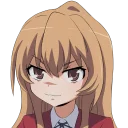 😠 emoji Aisaka Taiga Telegram sticker 9 of 33