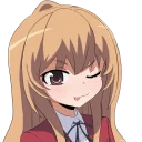 😛 emoji Aisaka Taiga Telegram sticker 12 of 33