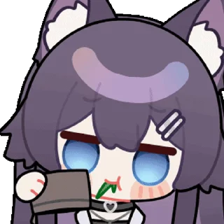 🍔 emoji 藤原凉 @zhaxia_cn Telegram sticker 13 of 16