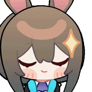 0️⃣ emoji Amiya @zhaxia_cn Telegram sticker 6 of 16