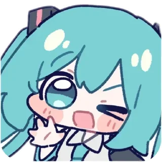 Sticker from mikumiku @Man5say