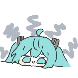 😢 emoji mikumiku @Man5say Telegram sticker 18 of 65