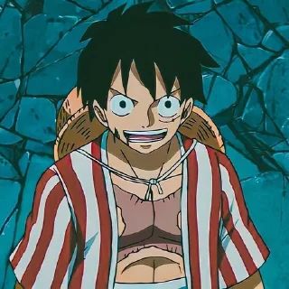 Sticker from Luffy