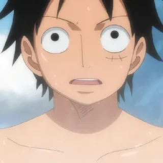 🍖 emoji Ꮺ ָ࣪  🍖 ۰ Luffy ִֶָ  ࣪ ᥫ᭡ @KazumiiAraa Telegram sticker 16 of 60