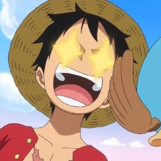 ✨ emoji Luffy Telegram sticker 22 of 33