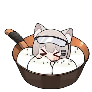 🥣 emoji 露露 Telegram sticker 22 of 25