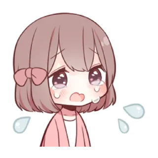 😭 emoji 哭哭 Telegram sticker 17 of 24