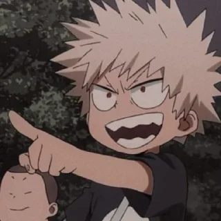 😁 emoji Bakugo - @Husbandoo Telegram sticker 9 of 60