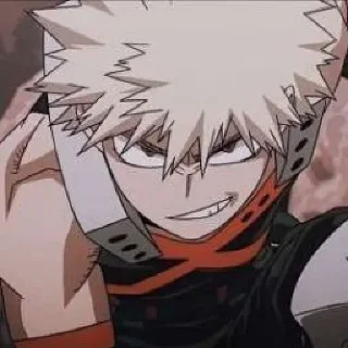 😁 emoji Bakugo - @Husbandoo Telegram sticker 20 of 60