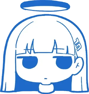 😶 emoji 千年 PNG vol.1 @tsugumi42 Telegram sticker 12 of 120