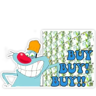 💰 emoji $OGGY LOVER BY @myyung79 Telegram sticker 21 of 36