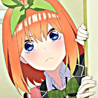 Sticker from Nakano Yotsuba | @Phospyvilla_Cafe