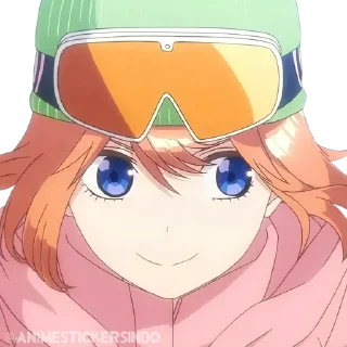 🍊 emoji Nakano Yotsuba ➜ @AnimeStickersIndo Telegram sticker 21 of 25