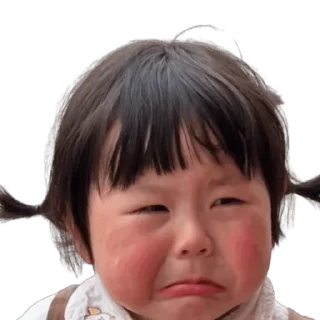 😭 emoji 小孩表情包点击 @shayudidibiaoqing Telegram sticker 20 of 120