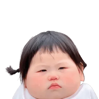 🫤 emoji 小孩表情包点击 @shayudidibiaoqing Telegram sticker 10 of 120
