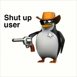 😶 emoji Shut up duck pack Telegram sticker 10 of 24
