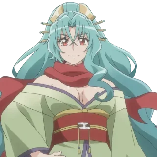 😊 emoji Tomoe • @animee_stickers Telegram sticker 5 of 25