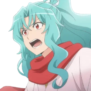 😨 emoji Tomoe • @animee_stickers Telegram sticker 12 of 25