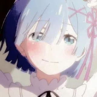 🫐 emoji Rem @Rand0msticker Telegram sticker 22 of 31