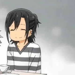 Sticker from Miyamura @animestickerpcks
