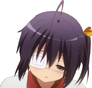 🙁 emoji Rikka - @Otakuzdream Telegram sticker 8 of 75