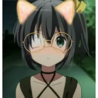 😳 emoji Rikka - @Otakuzdream Telegram sticker 19 of 75