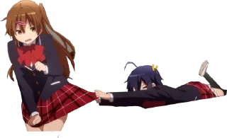 😑 emoji Rikka - @Otakuzdream Telegram sticker 11 of 75