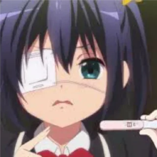 🥵 emoji Rikka - @Otakuzdream Telegram sticker 20 of 75