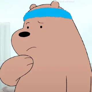 Sticker from We Bare Bears ,, @masalalusamadia