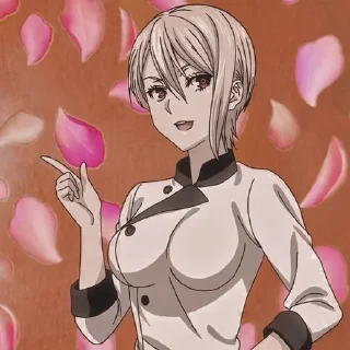 ❤️ emoji Alice nakiri Telegram sticker 8 of 25