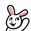 👂 emoji LIHKG Rabbit HD @lihkg_official Telegram sticker 10 of 34