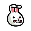 😅 emoji LIHKG Rabbit HD @lihkg_official Telegram sticker 19 of 34